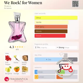 We Rock! for Women Shakira